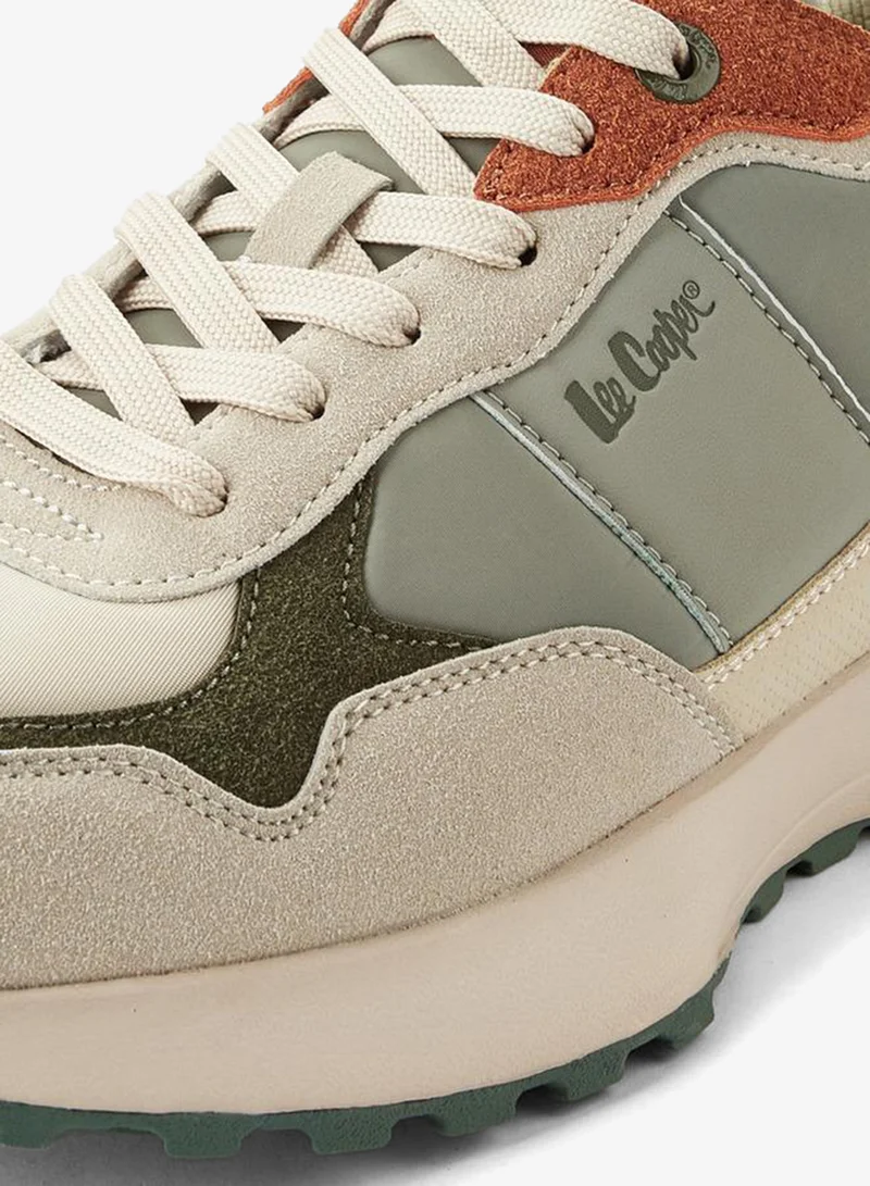 Lee Cooper Men Ortholite Lace-Up Sneakers